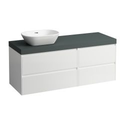 Laufen WT Unterbau u. Platte, Modular System, LANI 495x1370x580mm, V.-grau, Matt... LAUFEN-H4055821122601 7612738054410 (Abb. 1)