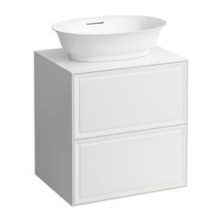 Laufen Waschtischunterbau The New Classic 457x577x600mm, Weiß lackiert, Ausschni... LAUFEN-H4060020856311 7612738945466 (Abb. 1)