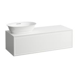 Laufen Waschtischunterbau The New Classic 457x1177x347mm, Mattweiß, Ausschnitt l... LAUFEN-H4060810851701 7612738970895 (Abb. 1)