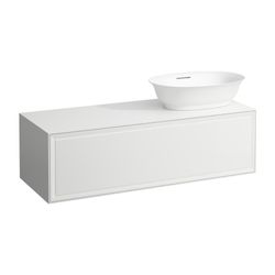 Laufen Waschtischunterbau The New Classic 457x1177x347mm, Weiß lackiert, Aussch.... LAUFEN-H4060820856311 7612738945664 (Abb. 1)