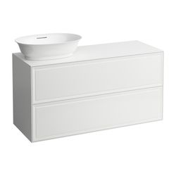 Laufen Waschtischunterbau The New Classic 457x1177x600mm, Mattweiß, mit Ausschni... LAUFEN-H4060830851701 7612738970949 (Abb. 1)