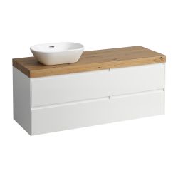 Laufen WT Unterbau u. Platte, Modular System, LANI 495x1370x580mm, Wildeiche, gl... LAUFEN-H4065821122611 7612738054663 (Abb. 1)