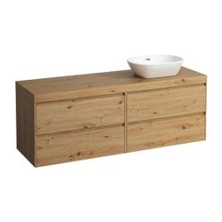 Laufen WT Unterbau u. Platte, Modular System, LANI 495x1570x580mm, Wildeiche, Au... LAUFEN-H4065931122671 7612738055448 (Abb. 1)