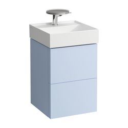 Laufen Waschtischunterbau Kartell 450x440x600mm, Graublau, 2 Schubladen, mit Pus... LAUFEN-H4075080336451 7612738971250 (Abb. 1)