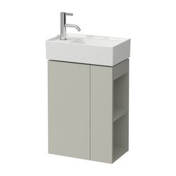 Laufen Waschtischunterbau Kartell 270x440x600mm, Kieselgrau, 1 Tür links Regal r... LAUFEN-H4075170336411 7612738931520 (Abb. 1)