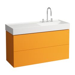 Laufen Waschtischunterbau Kartell 600x1180x450mm, Ockerbraun, 2 Schubladen, mit ... LAUFEN-H4076490336431 7612738971793 (Abb. 1)