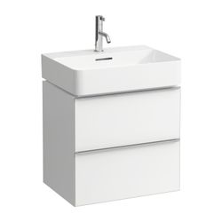 Laufen Waschtischunterbau SPACE 408x535x500mm, 2 Schubladen mit Griff für Wascht... LAUFEN-H4101221601011 7612738345174 (Abb. 1)