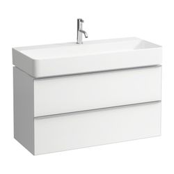 Laufen Waschtischunterbau SPACE 408x933x500mm, Ulme dunkel, 2 Schubladen mit Gri... LAUFEN-H4102021601031 7612738345006 (Abb. 1)
