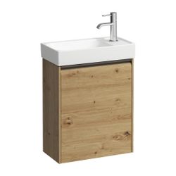 Laufen Waschtischunterbau MEDA 222x437x515mm, Wildeiche, 1 Tür Scharnier rechts,... LAUFEN-H4215520112671 7612738095154 (Abb. 1)