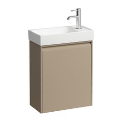 Laufen Waschtischunterbau MEDA 222x437x515mm, Cappuccino, 1 Tür Scharnier rechts... LAUFEN-H4215520114651 7612738095161 (Abb. 1)