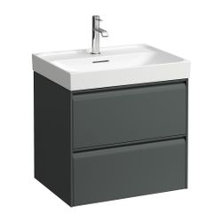 Laufen Waschtischunterbau Meda 448x584x515mm, 2 Schubladen, 1 Ordnungsbox, Griff... LAUFEN-H4215720112661 7612738095277 (Abb. 1)