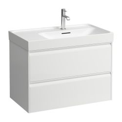 Laufen Waschtischunterbau MEDA 448x784x515mm, Mattweiß, 2 Schubl., 1 Ordnungssys... LAUFEN-H4215920112601 7612738095437 (Abb. 1)