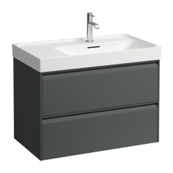 Laufen Waschtischunterbau MEDA 448x784x515mm, V.-grau, 2 Schubl., 1 Ordnungssys.... LAUFEN-H4215920112661 7612738095444 (Abb. 1)