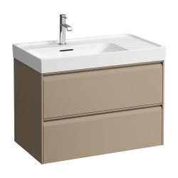 Laufen Waschtischunterbau MEDA 448x784x515mm, Cappuccino, 2 Schubl., 1 Ordnungss... LAUFEN-H4216020114651 7612738095529 (Abb. 1)