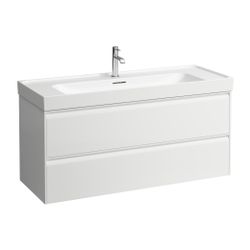 Laufen Waschtischunterbau MEDA 448x1182x515mm, Specialcolor, 2 Schubladen, 1 Ord... LAUFEN-H4216320119901 7612738095741 (Abb. 1)