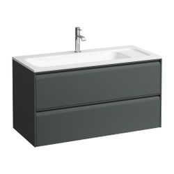 Laufen Waschtischunterbau MEDA 442x972x504mm, v.-grau, 2 Schubl., 1 Ordnungssys.... LAUFEN-H4216920112661 7612738096267 (Abb. 1)