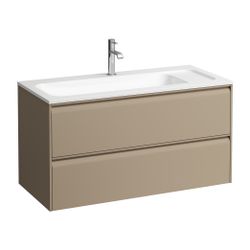 Laufen Waschtischunterbau MEDA 442x972x504mm, Cappuccino, 2 Schubl., 1 Ordnungss... LAUFEN-H4216920114651 7612738096328 (Abb. 1)