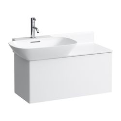 Laufen Waschtischunterbau INO 348x770x355mm, Mattweiß, 1 Schublade... LAUFEN-H4254010301701 7612738343705 (Abb. 1)