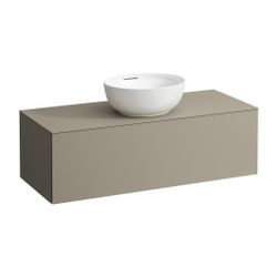 Laufen Schubladenelement, Ilbagnoalessi, 1200mm, Pearlbeige, 1 Schub., Ausschn. ... LAUFEN-H4303110972701 7612738071622 (Abb. 1)