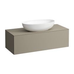 Laufen Schubladenelement, Ilbagnoalessi, 1200mm, Pearlbeige, 1 Schub., Ausschn. ... LAUFEN-H4303110972701 7612738071622 (Abb. 1)