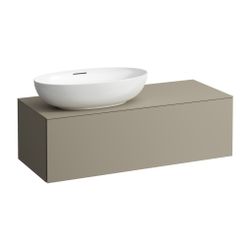 Laufen Schubladenelement, Ilbagnoalessi, 1200mm, Pearlbeige, 1 Schub., Ausschn. ... LAUFEN-H4303120972701 7612738071660 (Abb. 1)