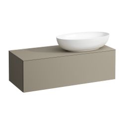 Laufen Schubladenelement, Ilbagnoalessi, 1200mm, Pearlbeige, 1 Schub., Ausschn. ... LAUFEN-H4303130972701 7612738071691 (Abb. 1)