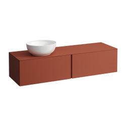 Laufen Schubladenelement, Ilbagnoalessi, 1600mm, Terracotta, 2 Schub., Ausschn. ... LAUFEN-H4303520972691 7612738071899 (Abb. 1)