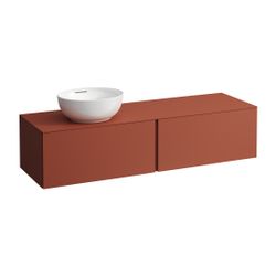 Laufen Schubladenelement, Ilbagnoalessi, 1600mm, Terracotta, 2 Schub., Ausschn. ... LAUFEN-H4303520972691 7612738071899 (Abb. 1)