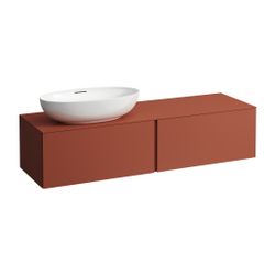 Laufen Schubladenelement, Ilbagnoalessi, 1600mm, Terracotta, 2 Schub., Ausschn. ... LAUFEN-H4303520972691 7612738071899 (Abb. 1)