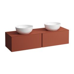 Laufen Schubladenelement, Ilbagnoalessi, 1600mm, Terracotta, 2 Schub., Ausschn. ... LAUFEN-H4303540972691 7612738071950 (Abb. 1)