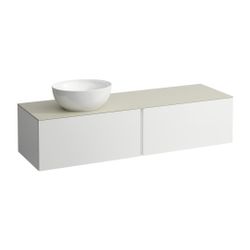 Laufen Schubladenelement, Ilbagnoalessi, 1600mm, Specialcolor, 2 Schub., mit HL,... LAUFEN-H4313550979901 7612738073787 (Abb. 1)