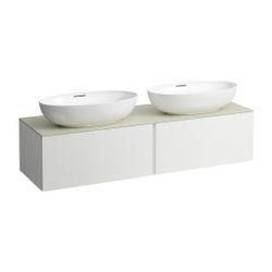 Laufen Schubladenelement, Ilbagnoalessi, 1600mm, Mattweiß, 2 Schub., mit HL, Aus... LAUFEN-H4313570972601 7612738073862 (Abb. 1)