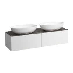 Laufen Schubladenelement, Ilbagnoalessi, 1600mm, mit HL, Mattweiß, 2 Schubl, Aus... LAUFEN-H4323570972601 7612738075194 (Abb. 1)