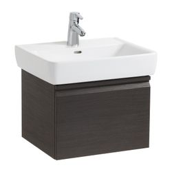 Laufen Waschtischunterbau Laufen Pro A 450x520x392mm, Wenge, 1 Schublade, mit Gr... LAUFEN-H4830330954231 4014804735125 (Abb. 1)