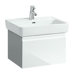 Laufen Waschtischunterbau Laufen Pro A 450x570x392mm, glänzend Weiß, 1 Schublade... LAUFEN-H4830410954751 7612738361235 (Abb. 1)
