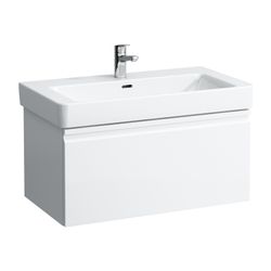 Laufen Waschtischunterbau Laufen Pro S 450x809x397mm, Mattweiß, 1 Schublade 1 In... LAUFEN-H4835020964631 7612738296117 (Abb. 1)