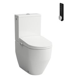 Laufen Dusch-Tiefspül-WC Kombination bodenstehend Cleanet Pro, spülrandlos, mit ... LAUFEN-H602890000S002 7612738134150 (Abb. 1)