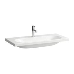 Laufen Aufsatzwaschtisch LUA 460x1000x180mm, Weiß, 1 Hahnloch, ohne Überlauf, Ka... LAUFEN-H8160890001561 7612738986001 (Abb. 1)