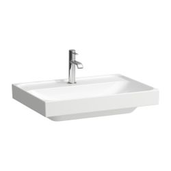 Laufen Aufsatzwaschtisch MEDA 460x650x160mm, Weiß, 1 Hahnloch, ohne Überlauf... LAUFEN-H8161140001111 7612738063351 (Abb. 1)
