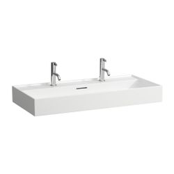 Laufen Aufsatzwaschtisch Kartell 460x1000x145mm, Weiß LCC, 1 Hahnloch, links/rec... LAUFEN-H8163374001071 7612738011246 (Abb. 1)