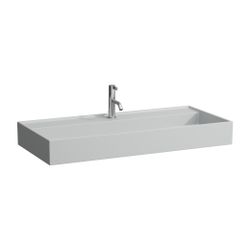 Laufen Waschtisch Kartell 460x1000x145mm, Mattgrau, 1 Hahnloch, ohne Überlauf, K... LAUFEN-H8103377591561 7612738010720 (Abb. 1)
