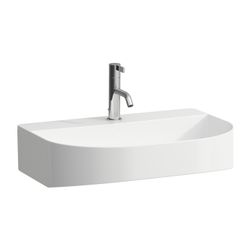 Laufen Aufsatzwaschtisch Sonar 420x600x145mm, Mattweiß, 1 Hahnloch, ohne Überlau... LAUFEN-H8163427571561 7612738978846 (Abb. 1)