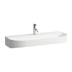 Laufen Aufsatzwaschtisch Sonar 420x1000x145mm, Weiß, 1 Hahnloch, ohne Überlauf, ... LAUFEN-H8163470001561 7612738978945 (Abb. 1)
