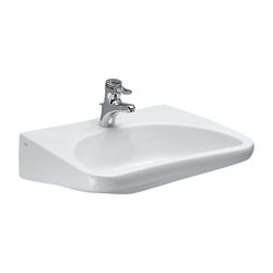 Laufen Waschtisch barrierefrei REHAB 550x660x190mm, Weiß, 1 Hahnloch, ohne Überl... LAUFEN-H8106030001041 4014804133631 (Abb. 1)