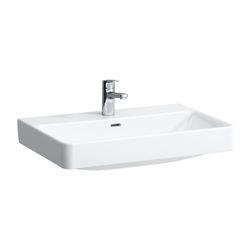 Laufen Waschtisch Laufen Pro S 465x700x175mm, Weiß, ohne Hahnloch, mit Überlauf... LAUFEN-H8109670001091 7612738286361 (Abb. 1)
