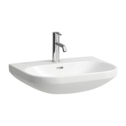 Laufen Waschtisch LUA 460x600x180mm, Weiß, ohne Hahnloch/Überlauf, Kanal unten g... LAUFEN-H8110830001421 7612738984953 (Abb. 1)