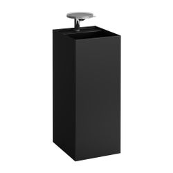 Laufen Waschtisch freistehend Kartell 435x375x900mm, Mattschwarz, 1 Hahnloch, oh... LAUFEN-H8113317161111 7612738990909 (Abb. 1)