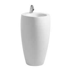Laufen Freistehender Waschtisch, Ilbagnoalessi, 530x530x900mm, Weiß LCC, ohne Ha... LAUFEN-H8119724001091 4014804733152 (Abb. 1)