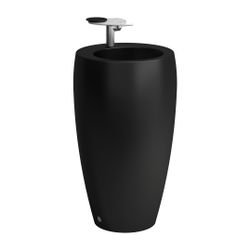 Laufen Freistehender Waschtisch, Ilbagnoalessi, 530x530x900mm, Mattschwarz, 1 Ha... LAUFEN-H8119727161041 7612738078478 (Abb. 1)