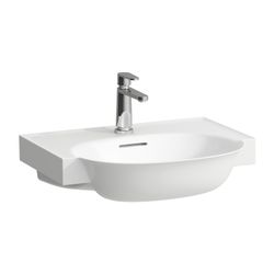Laufen Waschtisch The New Classic 480x600x165mm, Weiß LCC, 1 Hahnloch, mit Überl... LAUFEN-H8138534001041 7612738935658 (Abb. 1)
